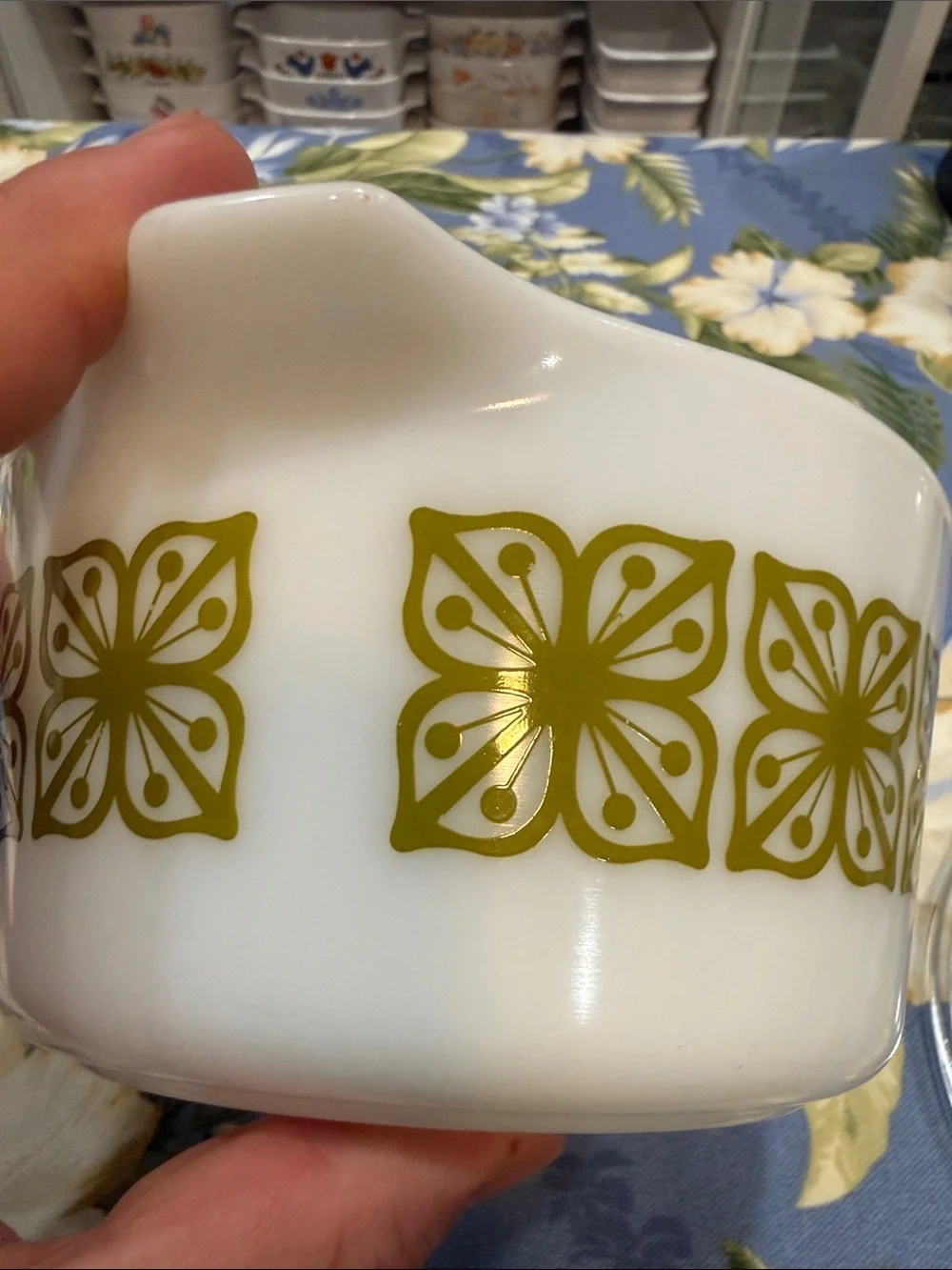 Pyrex green verde